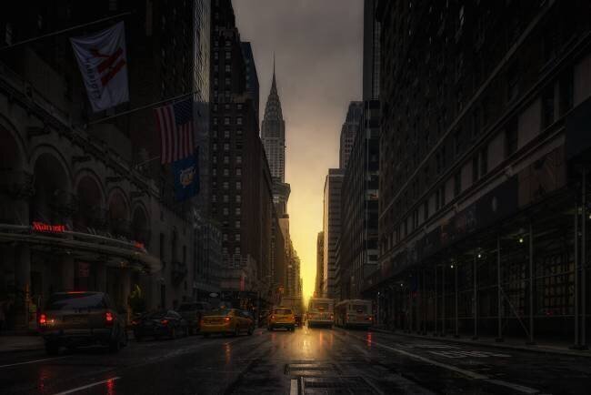 Manhattanhenge David Martin Castan