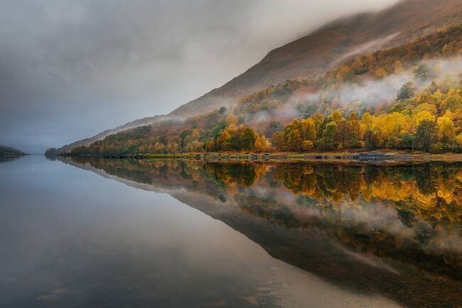 Misty Loch Adrian Popan