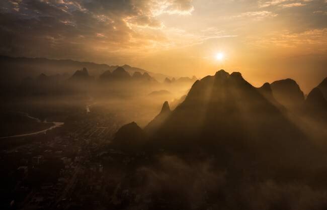 Misty Sunrise Nadav Jonas