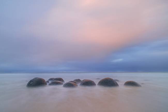 Moeraki Boulders Hua Zhu