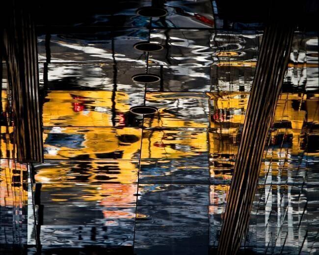 New York - United States, mirror and reflection on building in 57st area architecture Michel Setboun