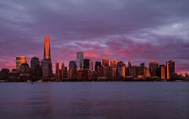 New York City Sunset Bing Yu