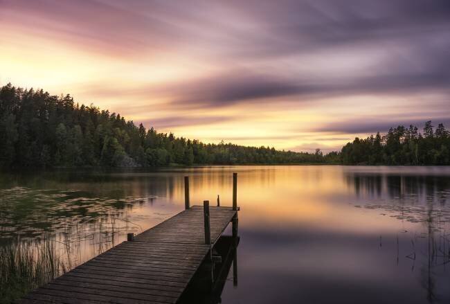 Pink lake Christian Lindsten