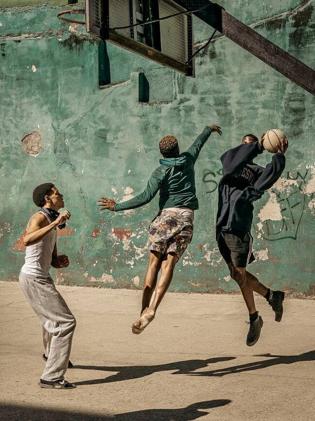 Playing Basketball Andy Dauer