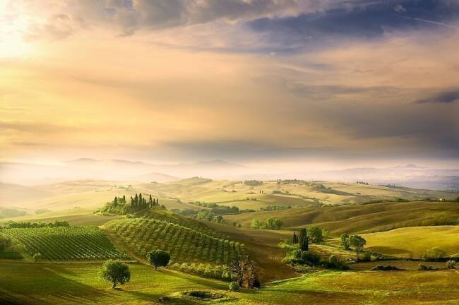 Podere Belvedere's Sunrise Arnaud Bratkovic