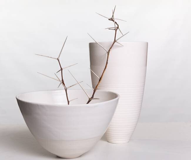 Porcelain and thorns Pamela Brighton