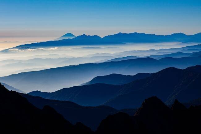 Shades of blue Toru Sugawara