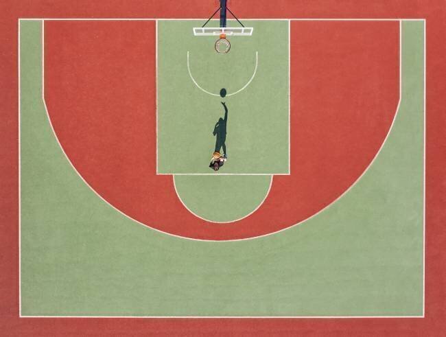 Shadow basketball Ekaterina Polischuk