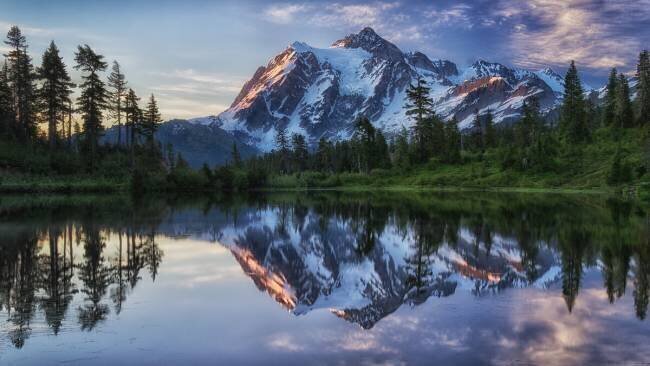 Sunrise on Mount Shuksan James K. Papp