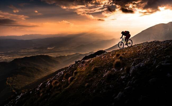 Sunset Ride Sandi Bertoncelj 