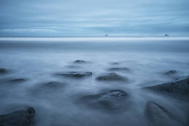 The blue hour at Rialto Beach Lydia Jacobs