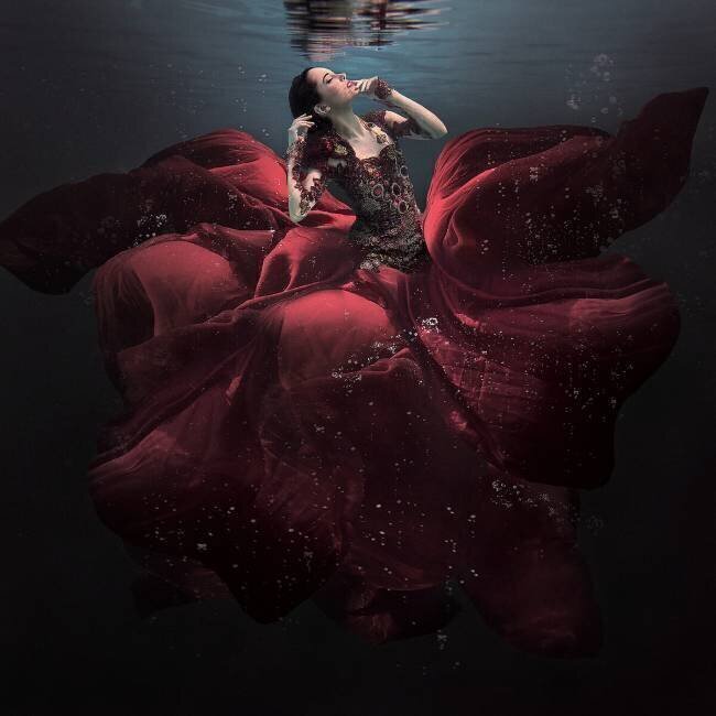 The Lady in Red Martha Suherman