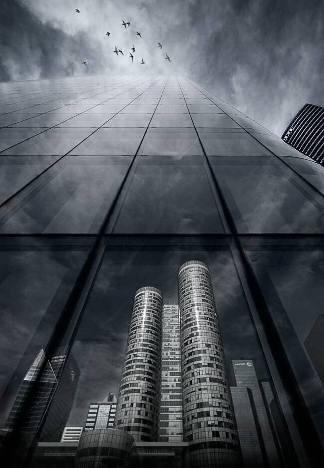 Urban reflection EM-Photographies