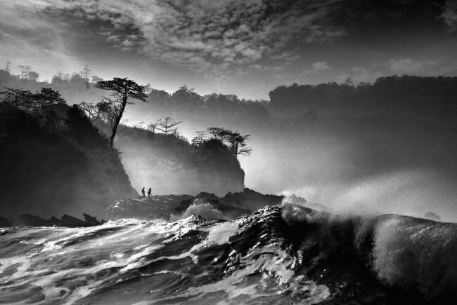 Waves present that morning Saelanwangsa