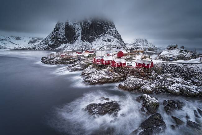Winter Lofoten islands Andy Chan 