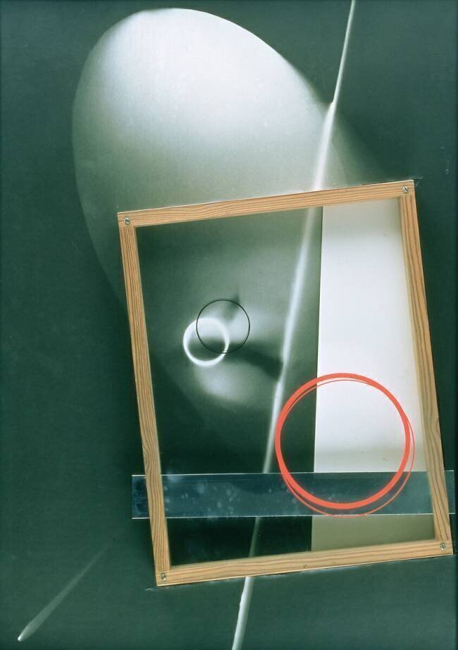 Composition - Assemblage - Photogramme Laszlo Moholy-Nagy