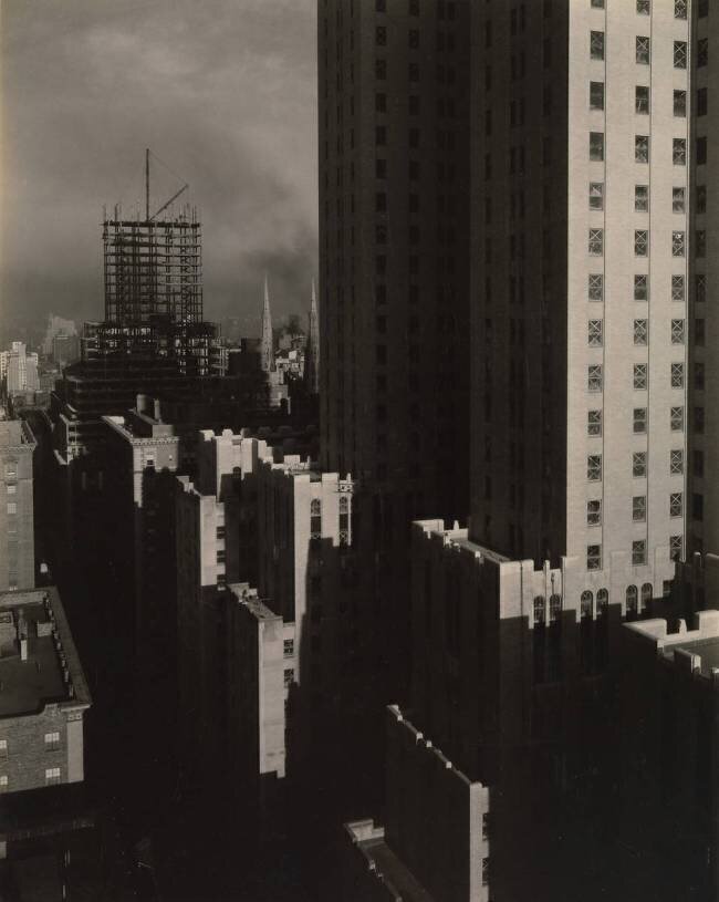 Depuis ma fenêtre au Shelton, Ouest Alfred Stieglitz