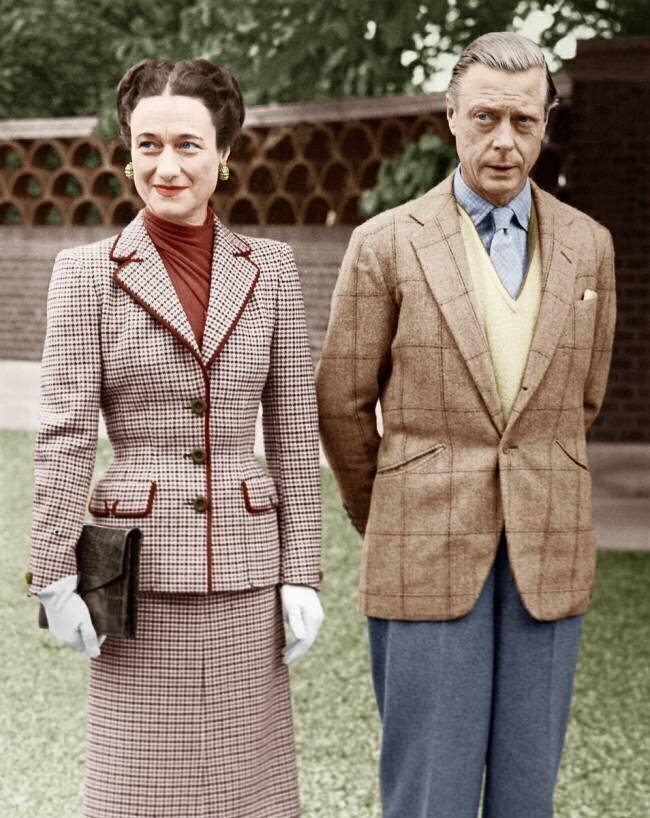 Duc et Duchesse de Windsor 12 octobre Rue des Archives