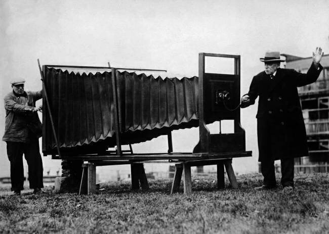 Le plus grand appareil photo du monde Keystone