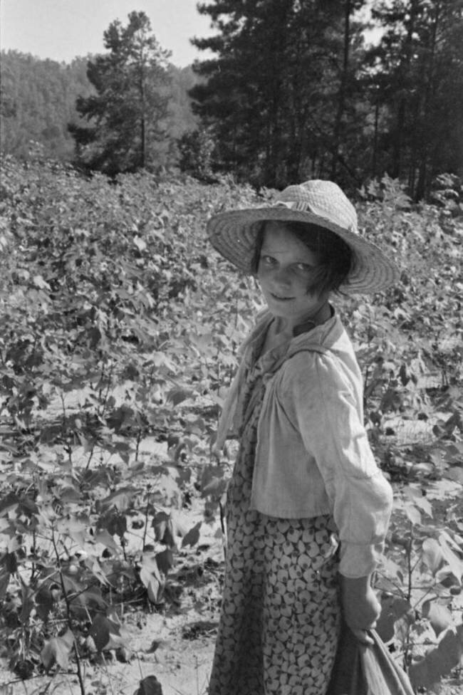 Lucille Burroughs, Hale County, Alabama Walker Evans