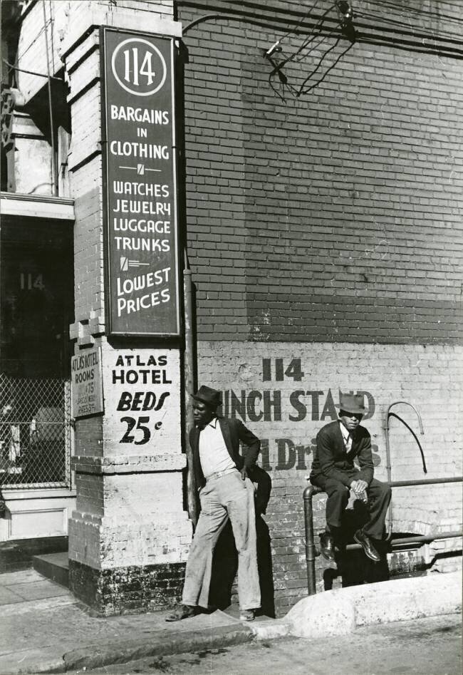 Memphis. Une friperie, un préteur sur gage et un hotel de seconde zone Marion Post Wolcott