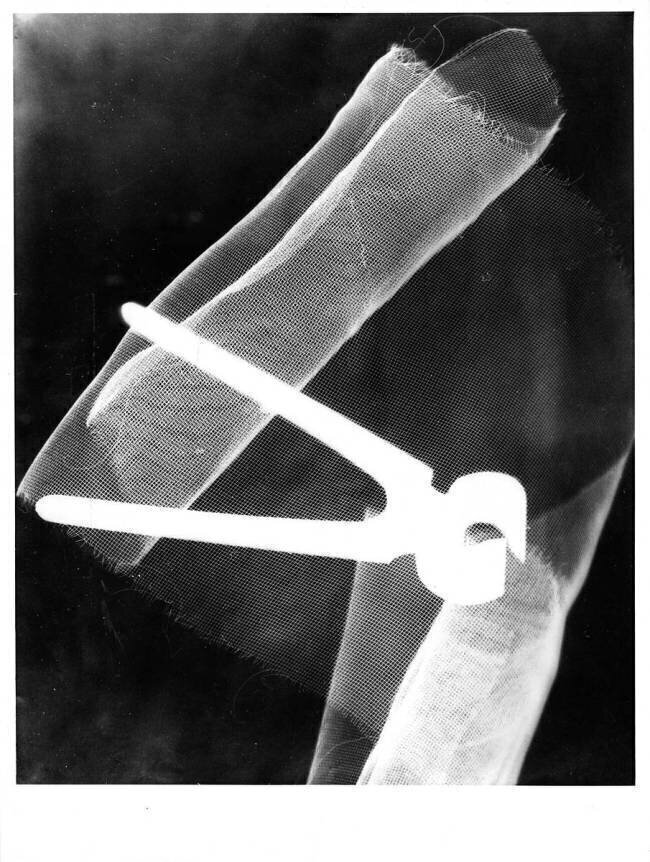 Photogramme avec une pince Eliezer Lissitzky
