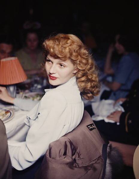 RITA EATS OUT Hulton Archive