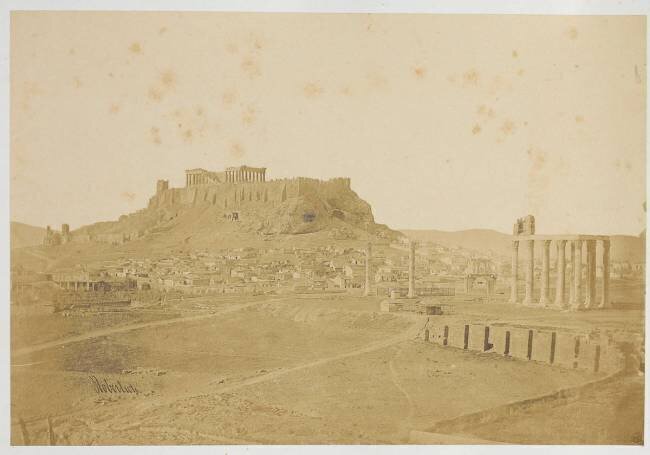 Athènes - Vue générale de l'Acropole James D. Robertson