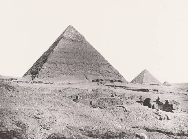 La pyramide de Chéphren Emile Béchard