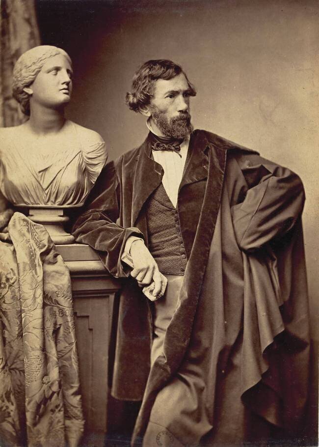 Le sculpteur François Jouffroy (1806-1882) Antony-Samuel Adam-Salomon