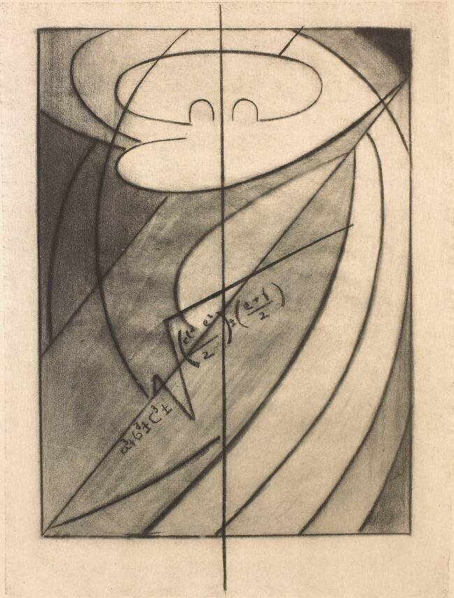 "Mrs. Eugene Meyer, Jr.", portrait charge par Marius de Zayas anonymous