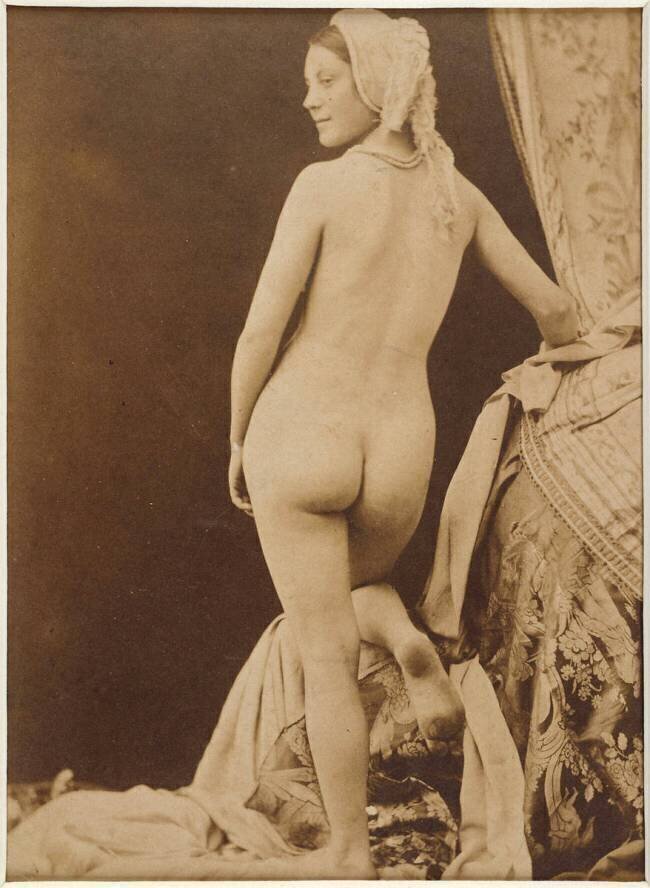 Nu féminin de dos Félix Jacques Antoine Moulin