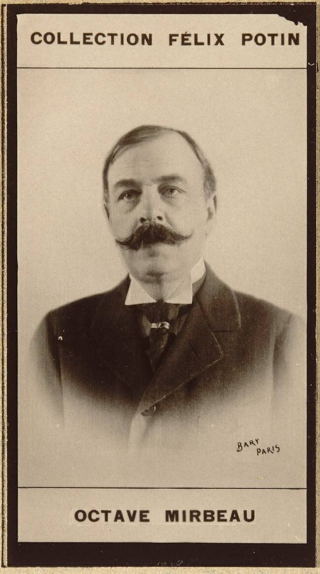 Octave Mirbeau (1848-1917), écrivain français Bary