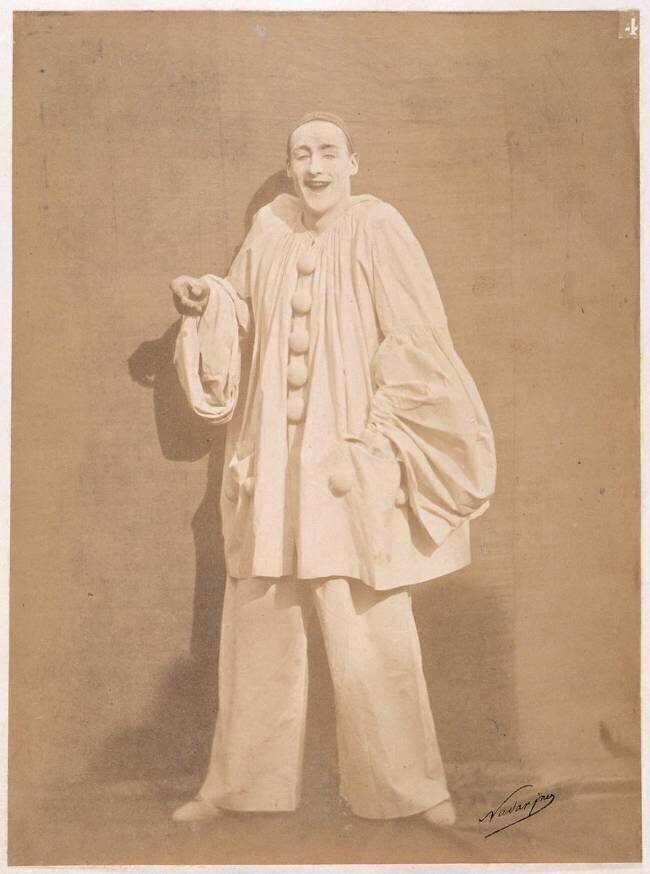 Pierrot riant Adrien Tournachon