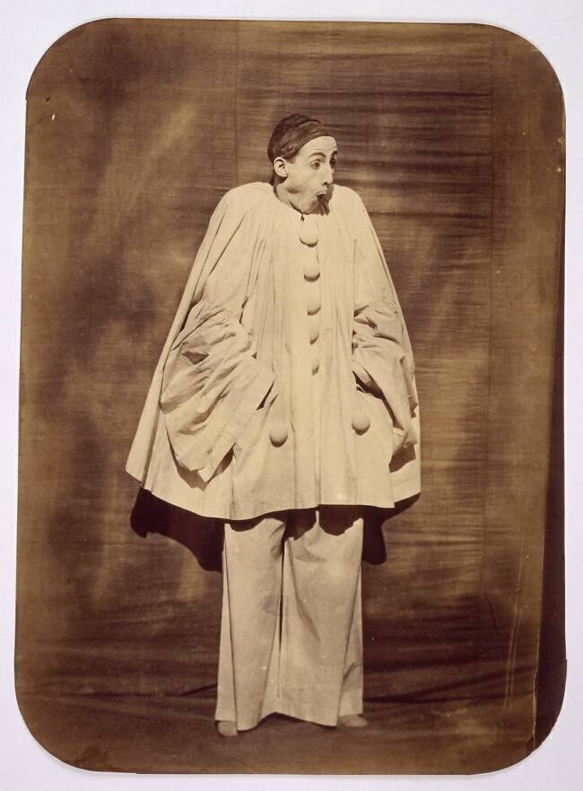 Pierrot surpris Adrien Tournachon