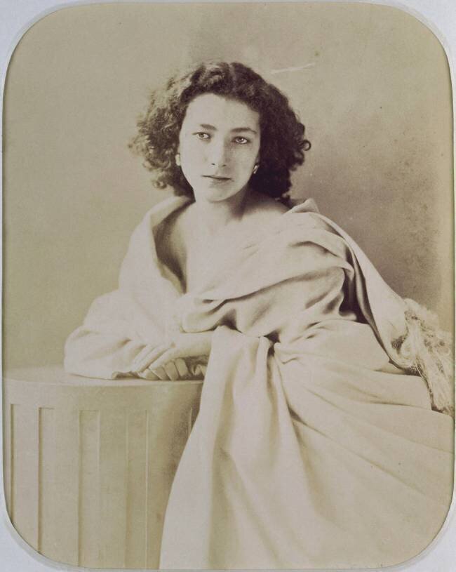 Sarah Bernhardt (1844-1923), tragédienne française Nadar