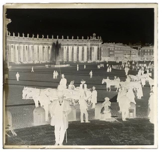 Vue de la place Saint-Pierre-de-Rome anonymous