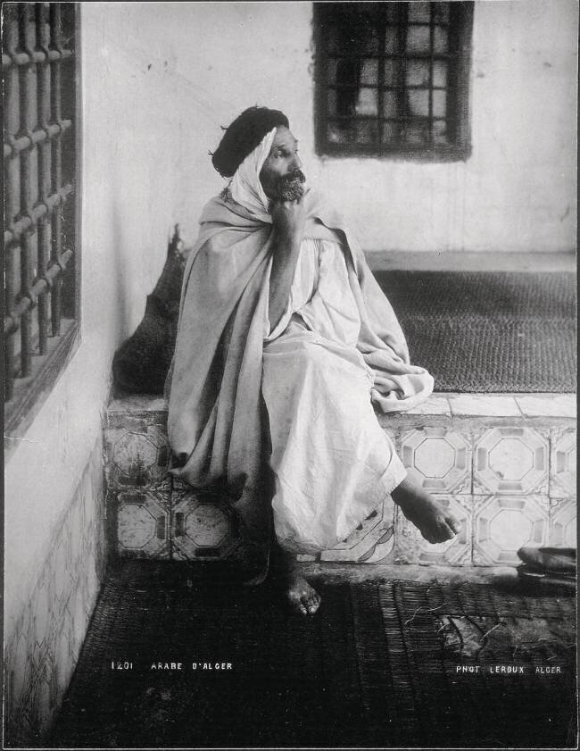 Arabe d'Alger Alcide Leroux