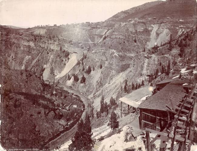 Canyon de Gilman et de Eagle River William Henry Jackson