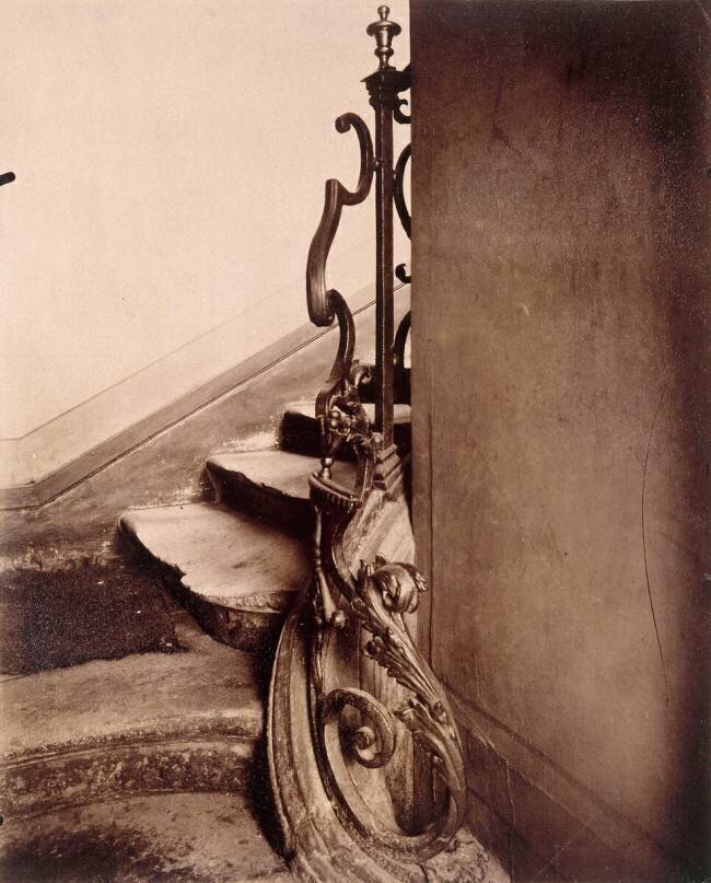 Escalier du 91, rue de Turenne, Paris Eugène Atget