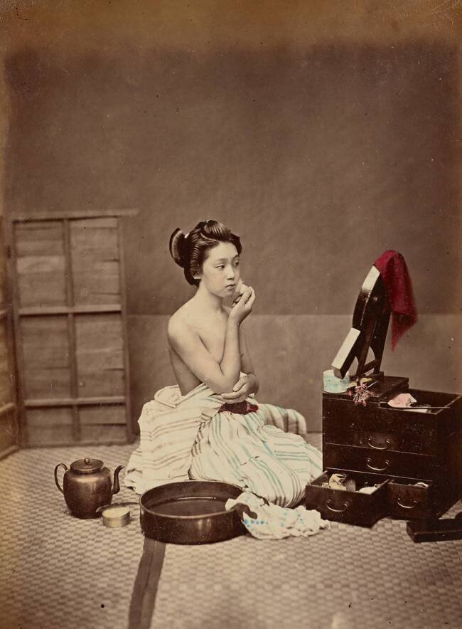 La Toilette Japonaise Kusakabe Kimbei