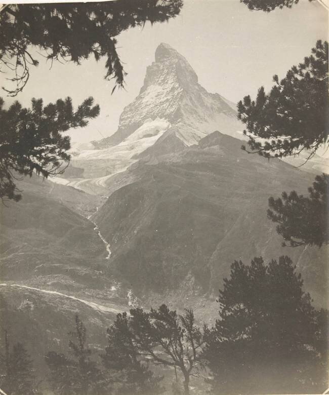 Paysage de montagne, le Mont Cervin anonyme