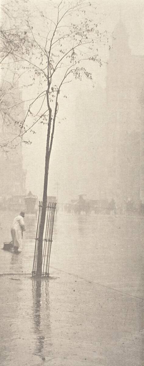Douche de printemps à New York Alfred Stieglitz