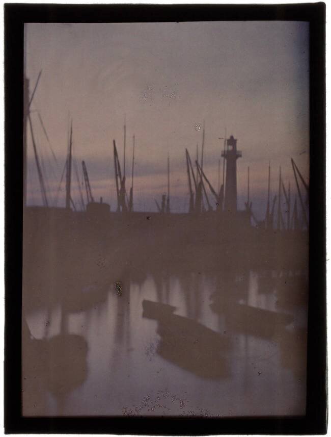 Sunset and Fishing Boats John Cimon Warburg