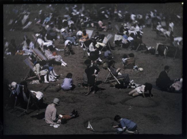 Sur la plage John Cimon Warburg