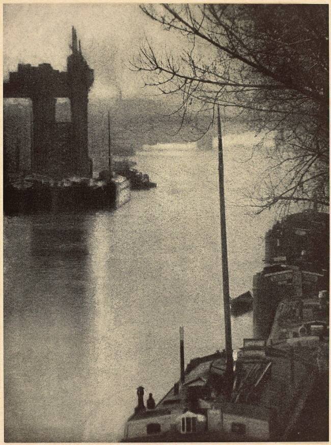 The Seine at Clichy Robert Demachy