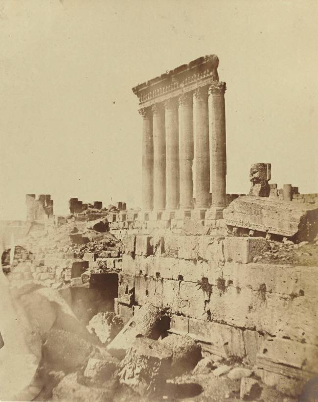 Baalbek, Temple du Soleil anonyme
