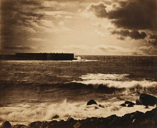 Grande vague, Sète - n°17 Gustave Le Gray