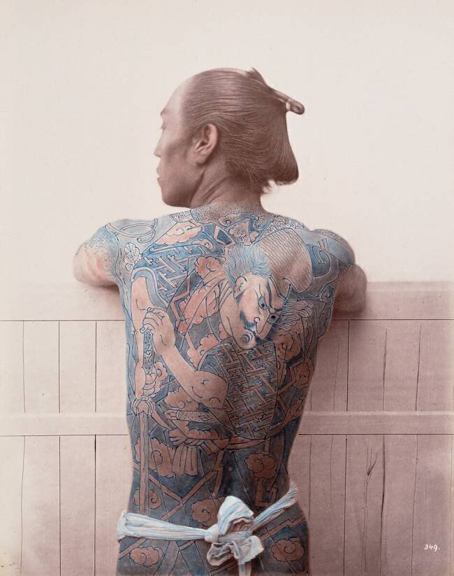 Homme tatoué Stillfried & Andersen