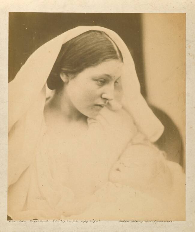 La Madonna Riposata Julia Margaret Cameron